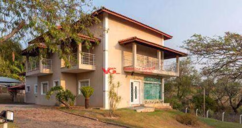 Chácara com 3 dormitórios, 5000 m² - venda por R$ 2.500.000,00 ou aluguel por R$ 19.200,00/mês - Recanto das Flores - Indaiatuba/SP