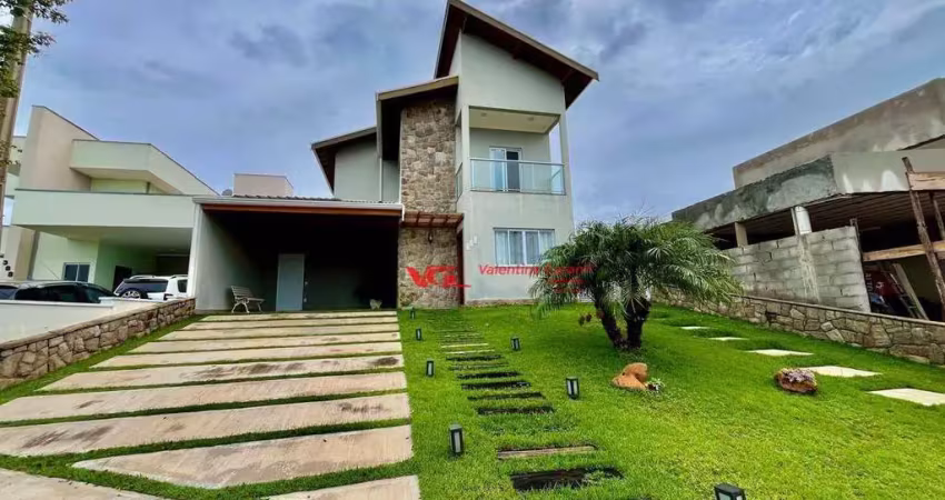 Sobrado em com 3 dormitórios à venda, 188 m² por R$ 1.275.000 - Condomínio Mirante dos Ipês - Salto/SP