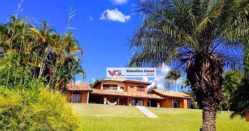 Chácara com 8 dormitórios, 6540 m² - venda por R$ 2.980.000,00 ou aluguel por R$ 18.450,00 - Recanto dos Pássaros - Indaiatuba/SP
