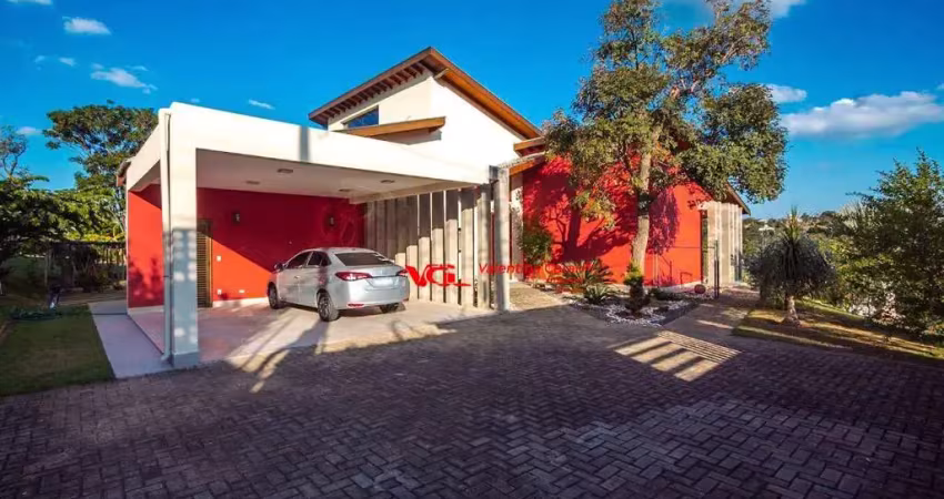 Chácara com vista para o lago e 04 dormitórios à venda, 2070 m² por r$ 3.200.000 - vale das laranjeiras - indaiatuba/sp