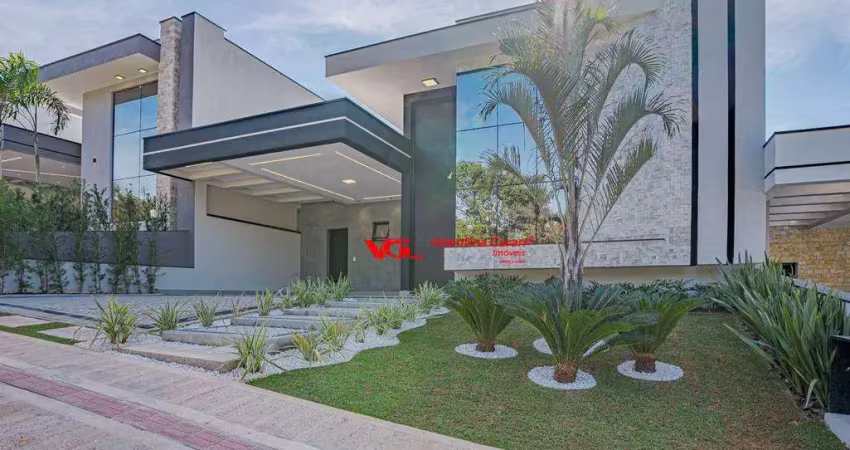 Casa com 3 dormitórios à venda, 187 m² por r$ 1.790.000,00 - london park - indaiatuba/sp