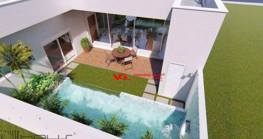 Casa com 3 dormitórios à venda, 190 m² por r$ 1.950.000,00 - jardim residencial dona maria josé - indaiatuba/sp