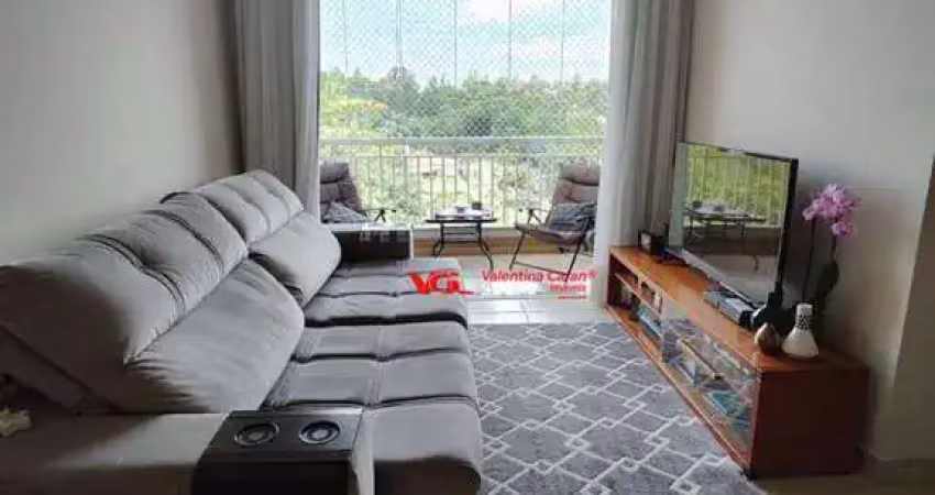 Apartamento com 3 dormitórios à venda, 85 m² por r$ 636.000,00 - condomínio residencial vertente de itaici - indaiatuba/sp