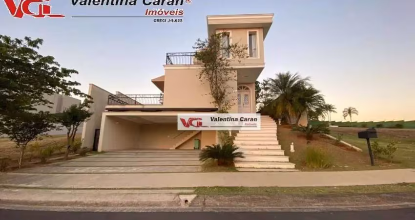 Sobrado com 4 suítes, 350 m² - venda por r$ 3.950.000 ou aluguel por r$ 15.780/mês - jardim vila paradiso - indaiatuba/sp