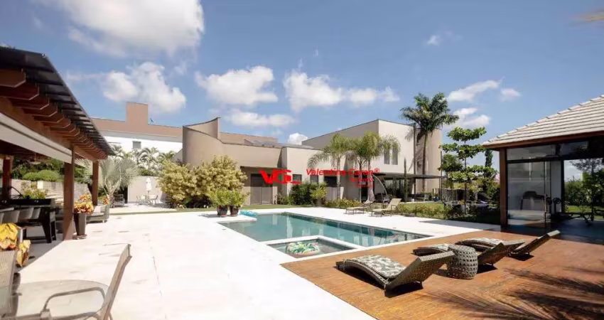 Casa com 4 suítes à venda, 900 m² por r$ 10.500.000 - colina da castelo - porto feliz/sp