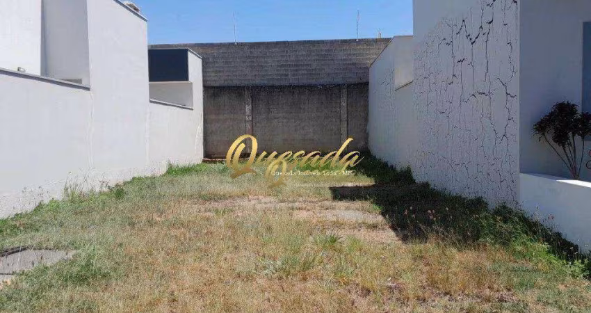 Excelente terreno à venda, com 150 m² no condomínio Park Real, Indaiatuba.