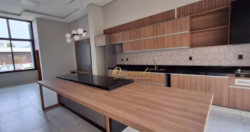 Casa térrea, à venda, 3 suítes, planejados, piscina, Condomínio Dona Maria José, Indaiatuba.