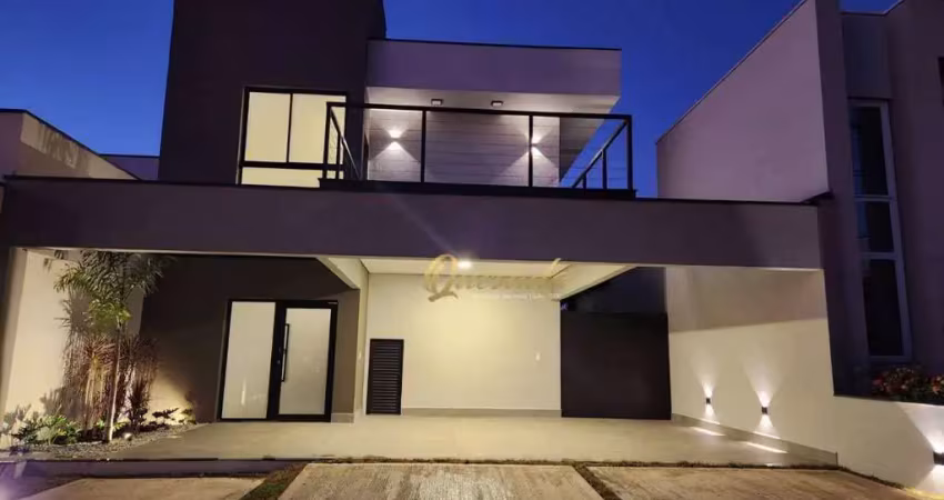 Sobrado à venda, 3 suítes, piscina, condomínio residencial viena, indaiatuba.