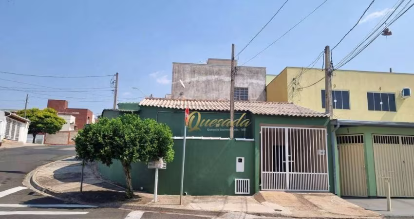 Casa térrea de esquina, à venda, 2 dormitórios,  Jardim Monte Verde, Indaiatuba.