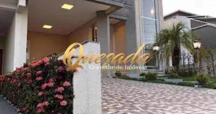 Sobrado novo, à venda, 3 suítes, escritório, spa, planejados, condomínio vista verde, indaiatuba.