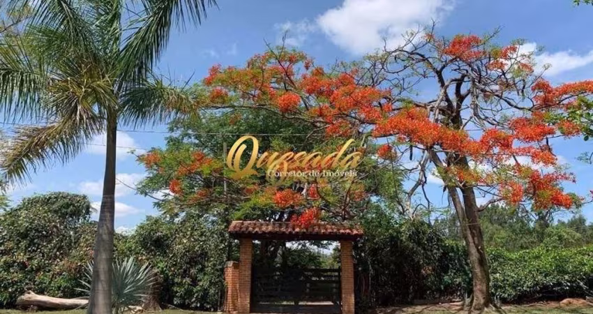 Sítio à venda, 6 quartos, piscina, campo de futebol, Sítio Itaboraí, Indaiatuba.