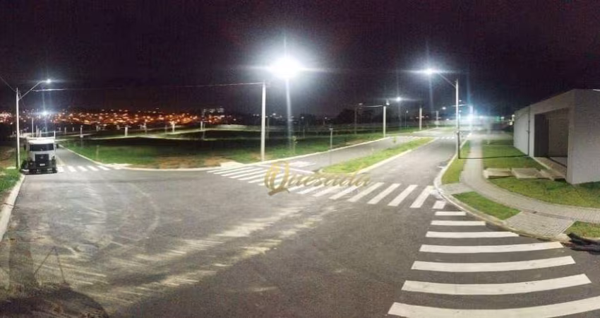 Terreno residencial à venda, 332,78 m², Condomínio Jardim Belmonte, Indaiatuba.
