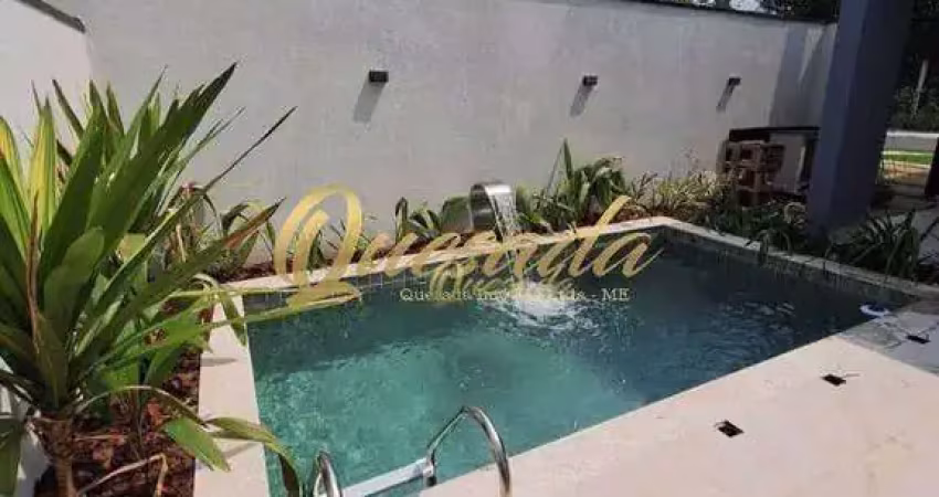Casa térrea à venda, 3 suítes, planejados, escritório, condomínio jardins di roma, indaiatuba.