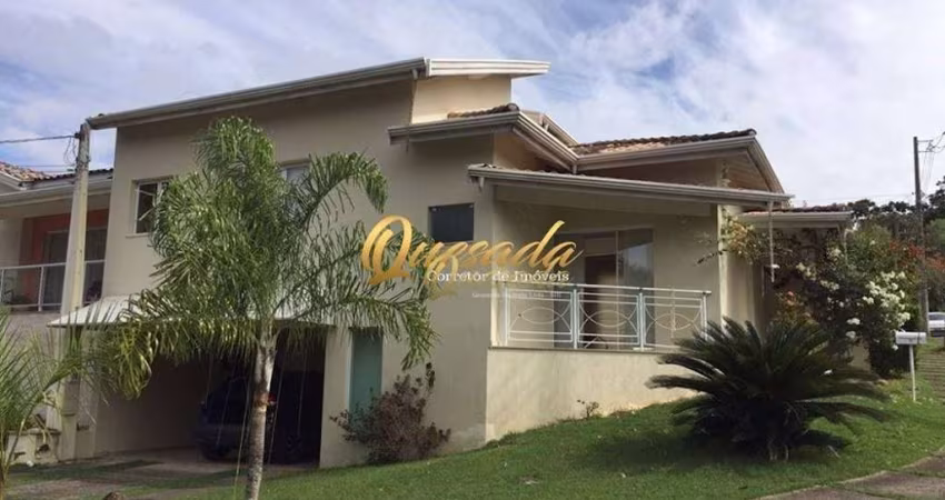 Casa térrea à venda, 3 suítes, piscina, planejados, Portal de Itaici, Indaiatuba.