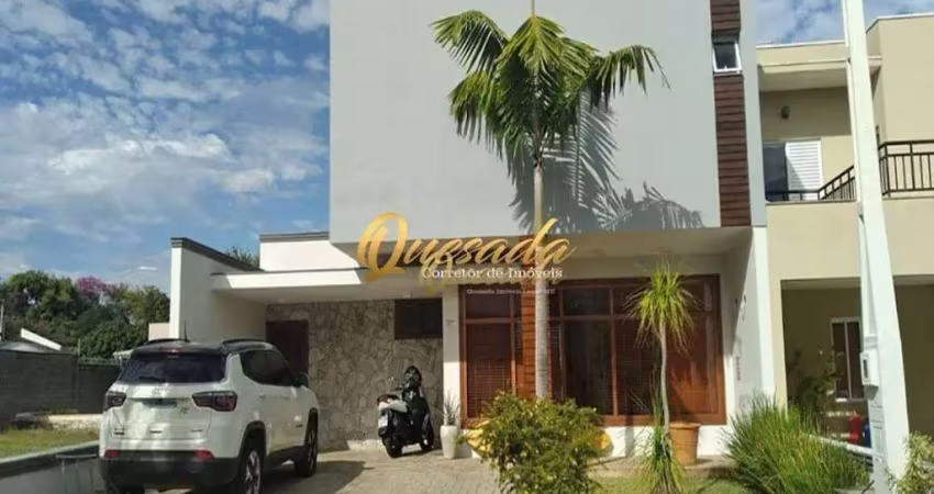 Sobrado à venda, 3 suítes, planejados, piscina, condomínio terra nobre, indaiatuba.