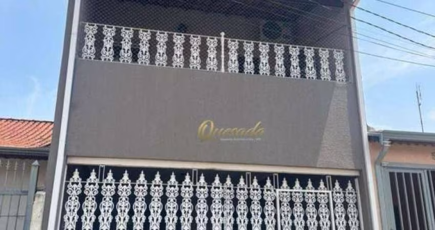 Sobrado á venda, 3 quartos, área gourmet, quintal, bairro Vila Almeida, Indaiatuba.