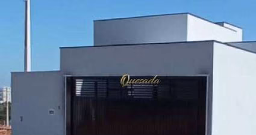 Casa térrea nova à venda, 3 dormitórios, 1 suíte, área gourmet, Jardim Casablanca, Indaiatuba.