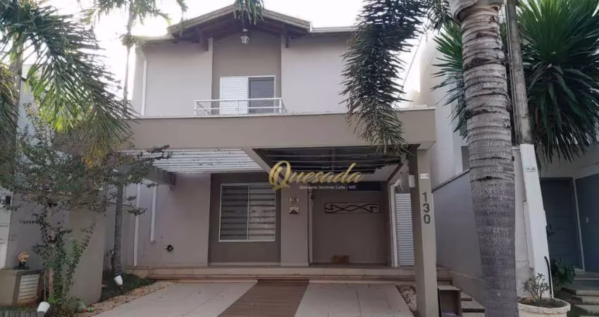 Sobrado à venda, 3 quartos, 1 suíte, planejados, Condomínio Villagio de Itaici, Indaiatuba.