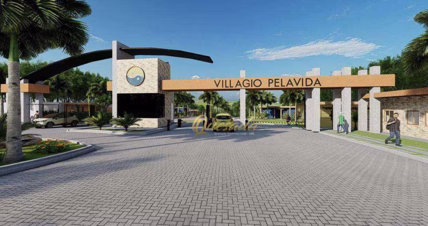 Terreno residencial à venda, 288,04 m², Condomínio Villagio PelaVida, Elias Fausto.