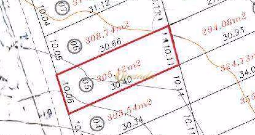 Terreno residencial à venda, 305,12 m², Condomínio Siena, Itaici, Indaiatuba.