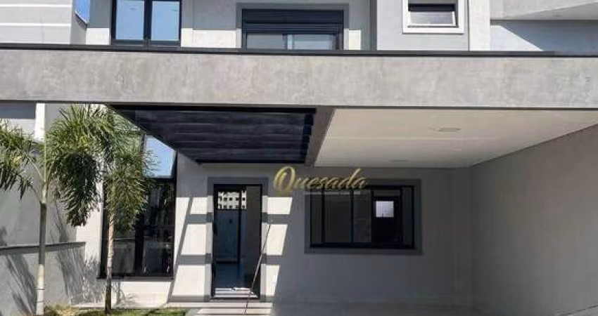 Sobrado, à venda, 3 dormitórios, 1 suíte, planejados, condomínio Vila Paraty, Indaiatuba.