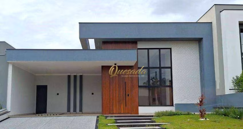Casa térrea à venda, 1 suíte, 2 demi suítes, piscina, planejados, Condomínio Jardins Di Roma, Indaiatuba.