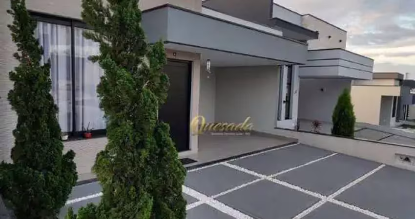 Casa térrea, à venda, 3 suítes, planejados, condomínio mantova, indaiatuba.