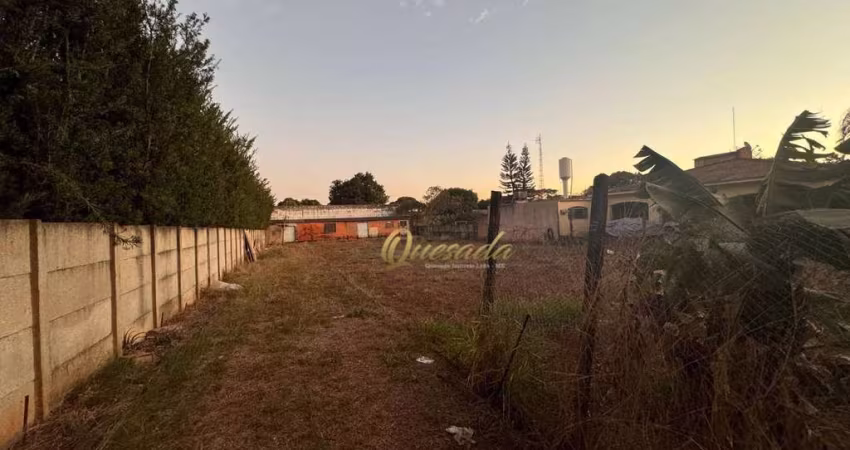 Terreno residencial à venda, 1.000 m², barracão, plano, Vale do Sol, Indaiatuba.