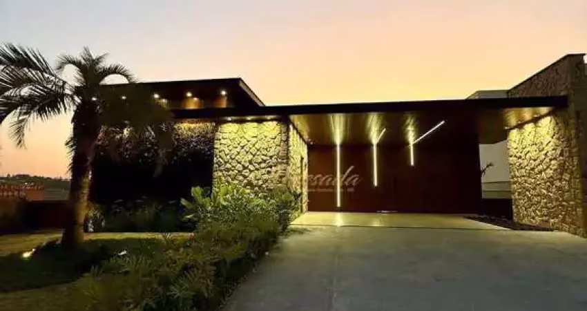 Sobrado novo à venda, 4 suítes, piscina, planejados, condomínio reserva petrus, indaiatuba.