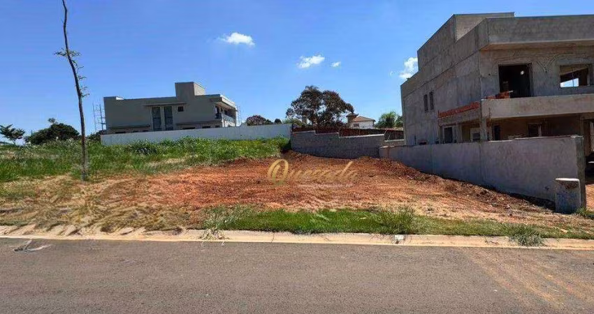 Terreno residencial à venda, 390 m², Condomínio Santorini, Indaiatuba.