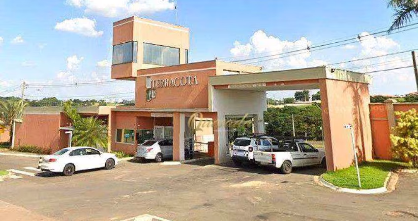 Terreno residencial à venda, 1.200 m², plano, no Condomínio Quintas da Terracota, Indaiatuba.