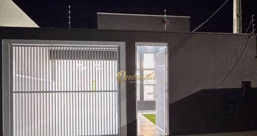 Casa térrea nova, à venda, 3 dormitórios, 1 suíte, planejados, Jardim Bom Sucesso, Indaiatuba.