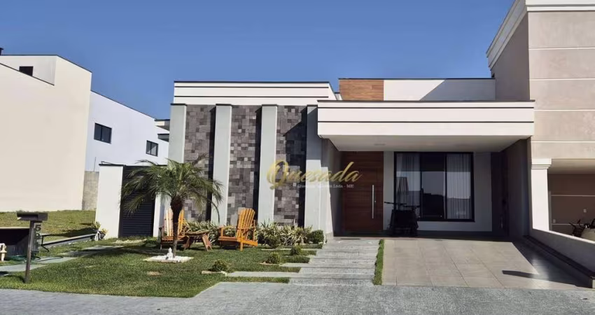 Casa térrea à venda, 3 dormitórios, planejados, SPA, ar, Condomínio Dona Lucilla, Indaiatuba.