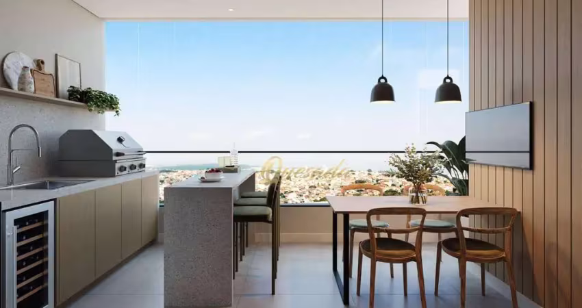 Apartamento em construção, à venda, 2 suítes, varanda, vila plaza, indaiatuba.