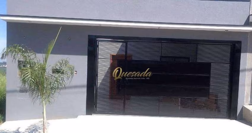 Casa térrea nova, à venda, 3 dormitórios, 1 suíte, área gourmet, Parque Barnabé, Indaiatuba.