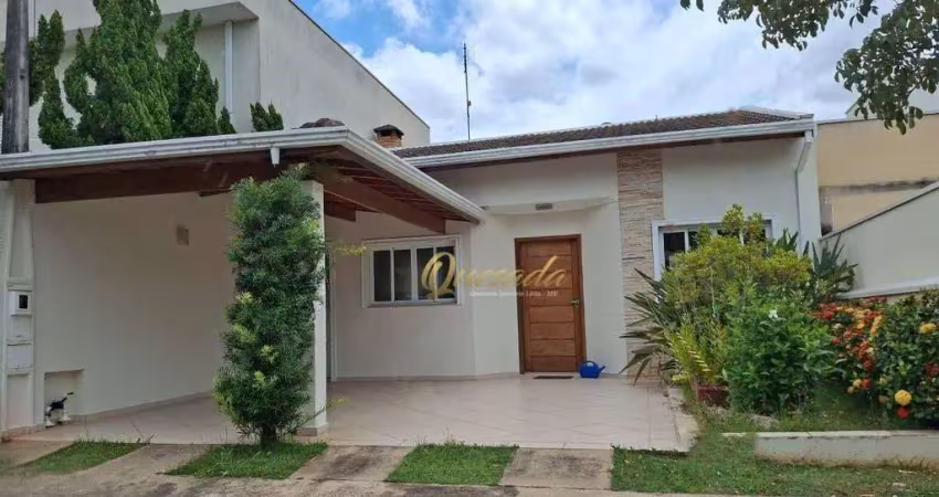 Casa térrea, à venda, 3 dormitórios, 1 suíte, villaggio di itaici, indaiatuba.
