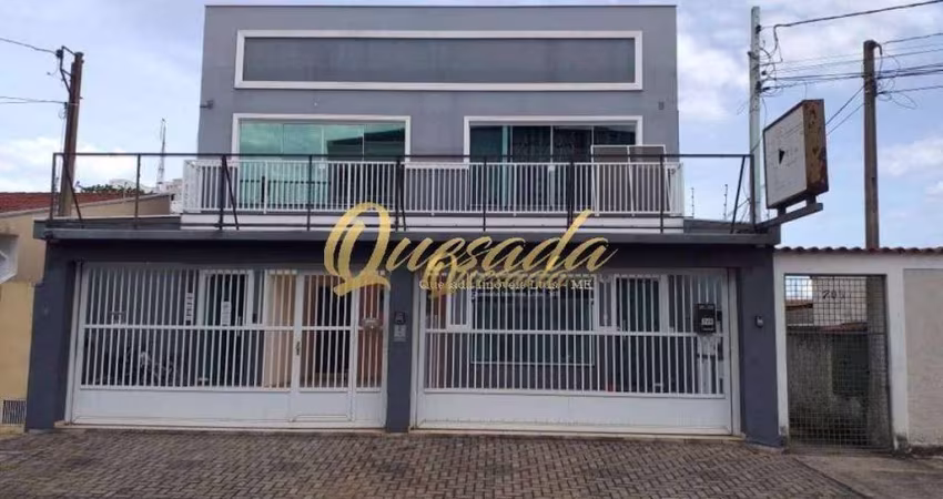 Salões comerciais á venda, piso térreo, piso superior, Cidade Nova I, Indaiatuba.