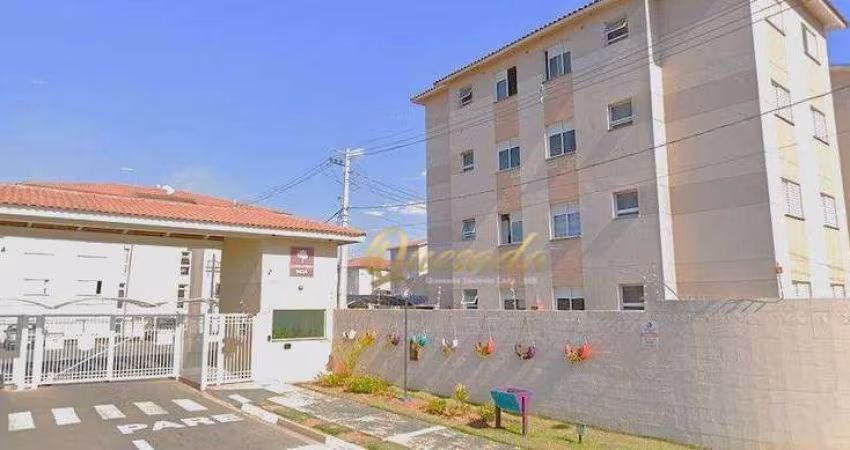Apartamento à venda, 2 dormitórios, 2° andar, Condomínio Ingá, Indaiatuba.