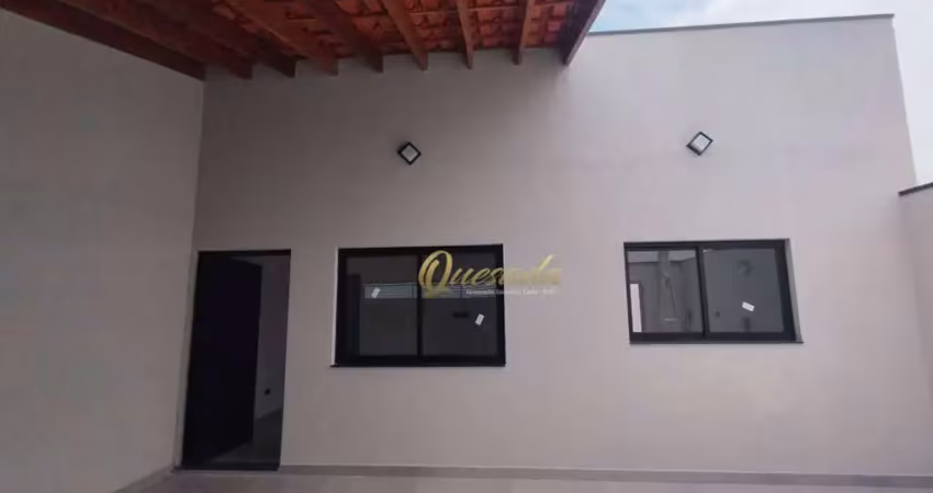 Casa térrea nova, à venda, 3 dormitórios, 1 suíte, piscina, jardim bom sucesso, indaiatuba.