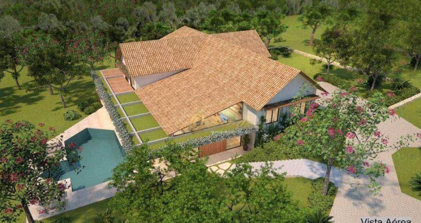 Chácara nova, à venda, 6 suítes, piscina, alto padrão, Condomínio Lagos de Shanadu, Indaiatuba.
