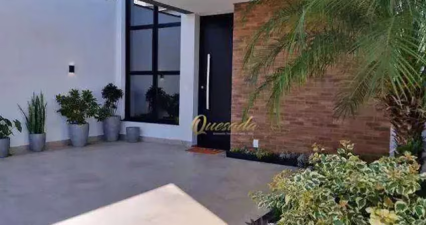 Casa térrea, à venda, 2 dormitórios, planejados, piscina, condomínio vila rica, indaiatuba.
