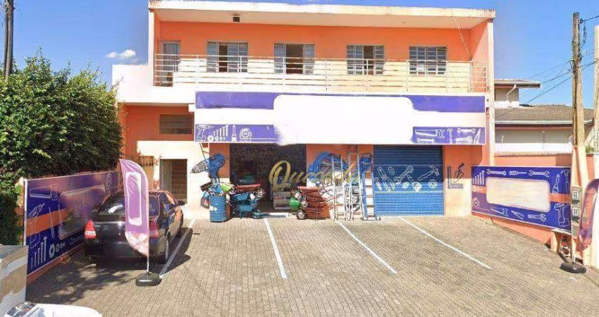 Salão comercial à venda, 336 m² de construção, dois pavimentos, Jardim Monte Verde, Indaiatuba.
