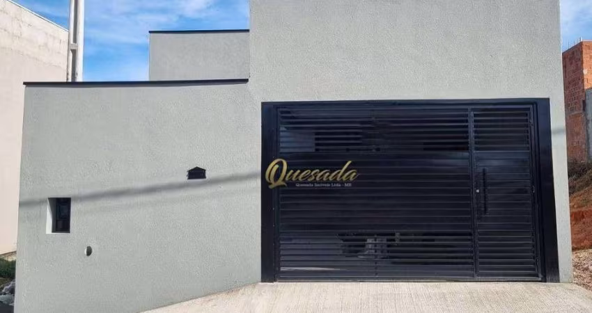 Casa térrea nova, à venda, 2 dormitórios, 1 suíte, Smart City, Indaiatuba.