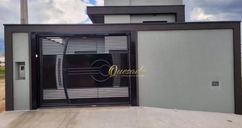 Casa térrea nova, à venda, 2 dormitórios, 1 suíte, Jardim Bom Sucesso, Indaiatuba.