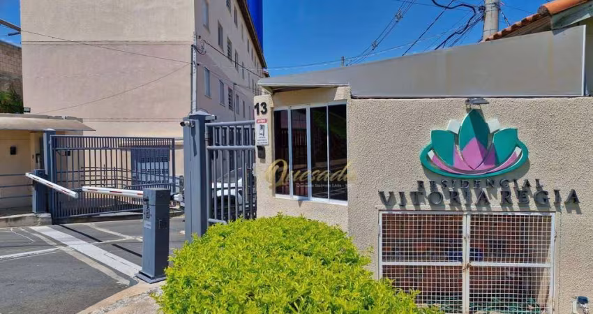 Apartamento térreo, à venda, 2 dormitórios, planejados, lazer, Edifício Vitória Régia, Indaiatuba.