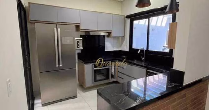 Casa térrea à venda, 3 dormitórios, 1 suíte, planejados, Condomínio Jardim Park Real, Indaiatuba.