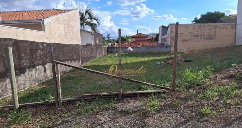 Erreno residencial à venda, 250 m², jardim bela vista, indaiatuba.