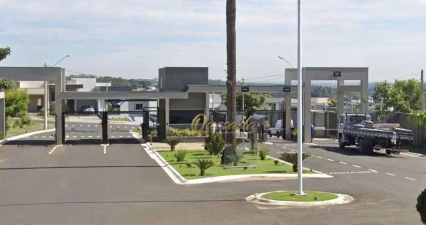 Terreno residencial à venda, 200 m², condomínio brécia, indaiatuba.