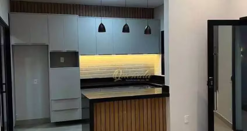 Casa térrea nova, à venda, 3 quartos, 1 suíte, planejados, parque barnabé, indaiatuba.