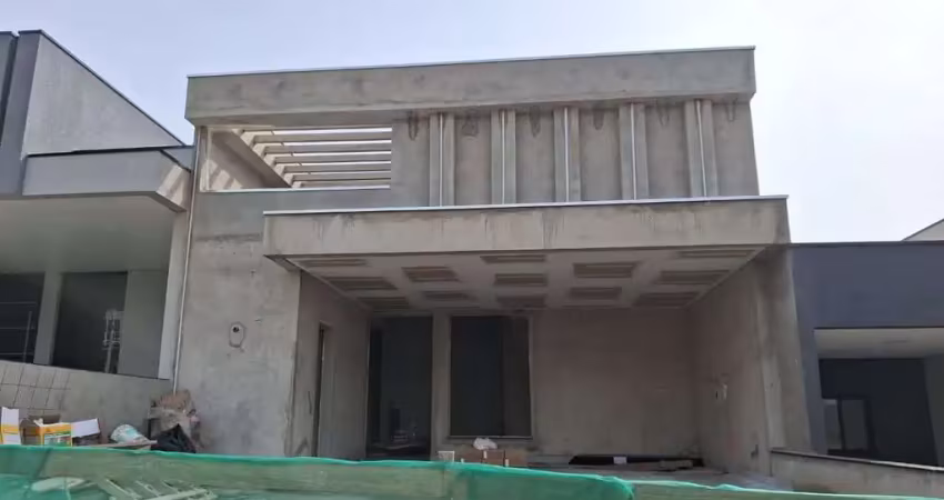 Casa nova, à venda, 3 suítes, planejados, piscina, condomínio gran reserve, indaiatuba.